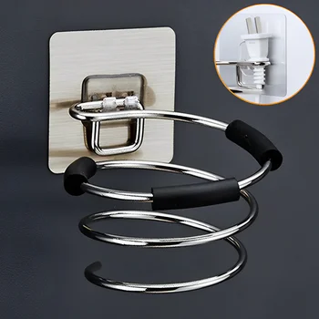Wall-Mounted Hair Dryer Holder 1