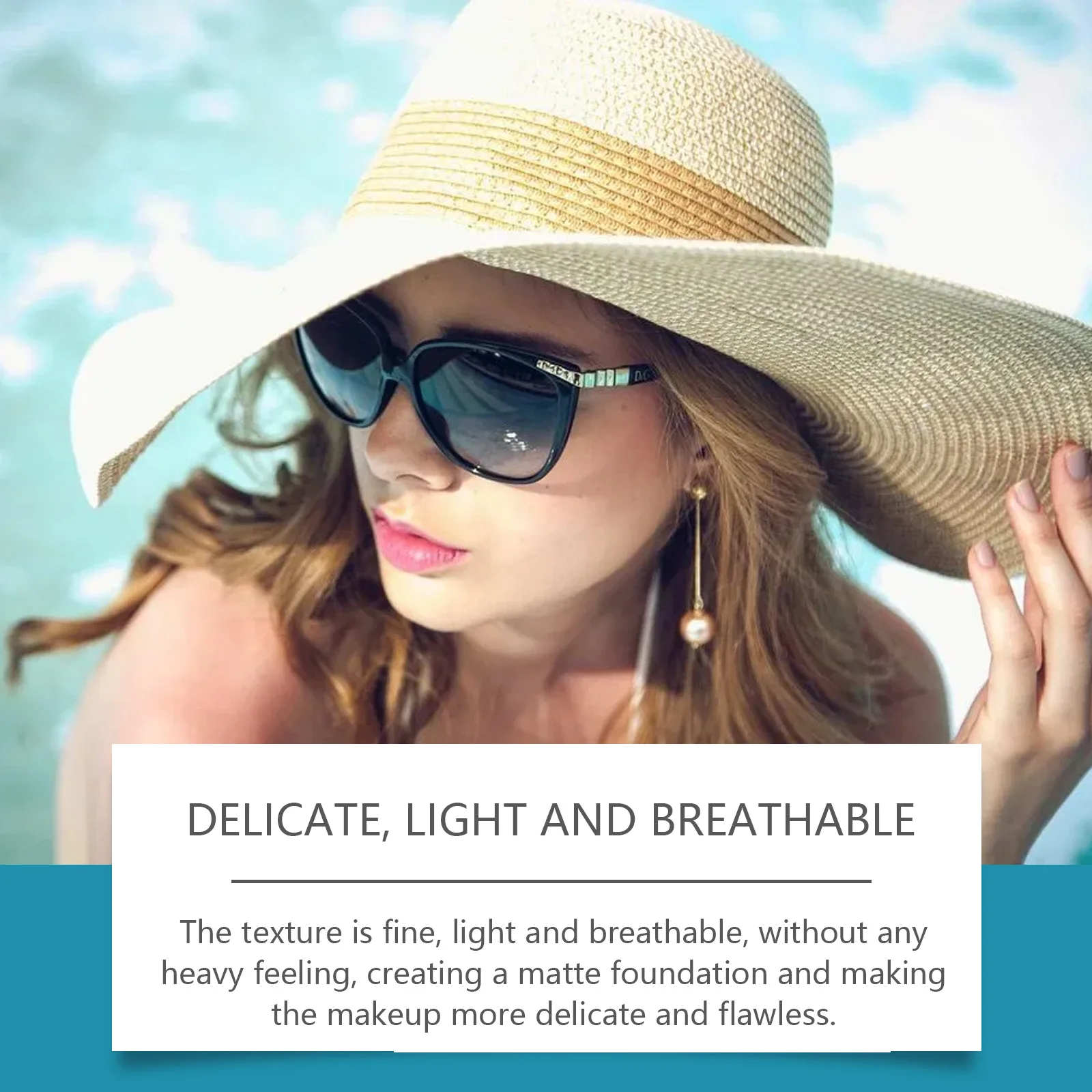 SPF50 Sunscreen Loose Powder Covering Pore Oil Control Translucent Matte Sunblock Waterproof Full Coverage Makeup Setting Powder