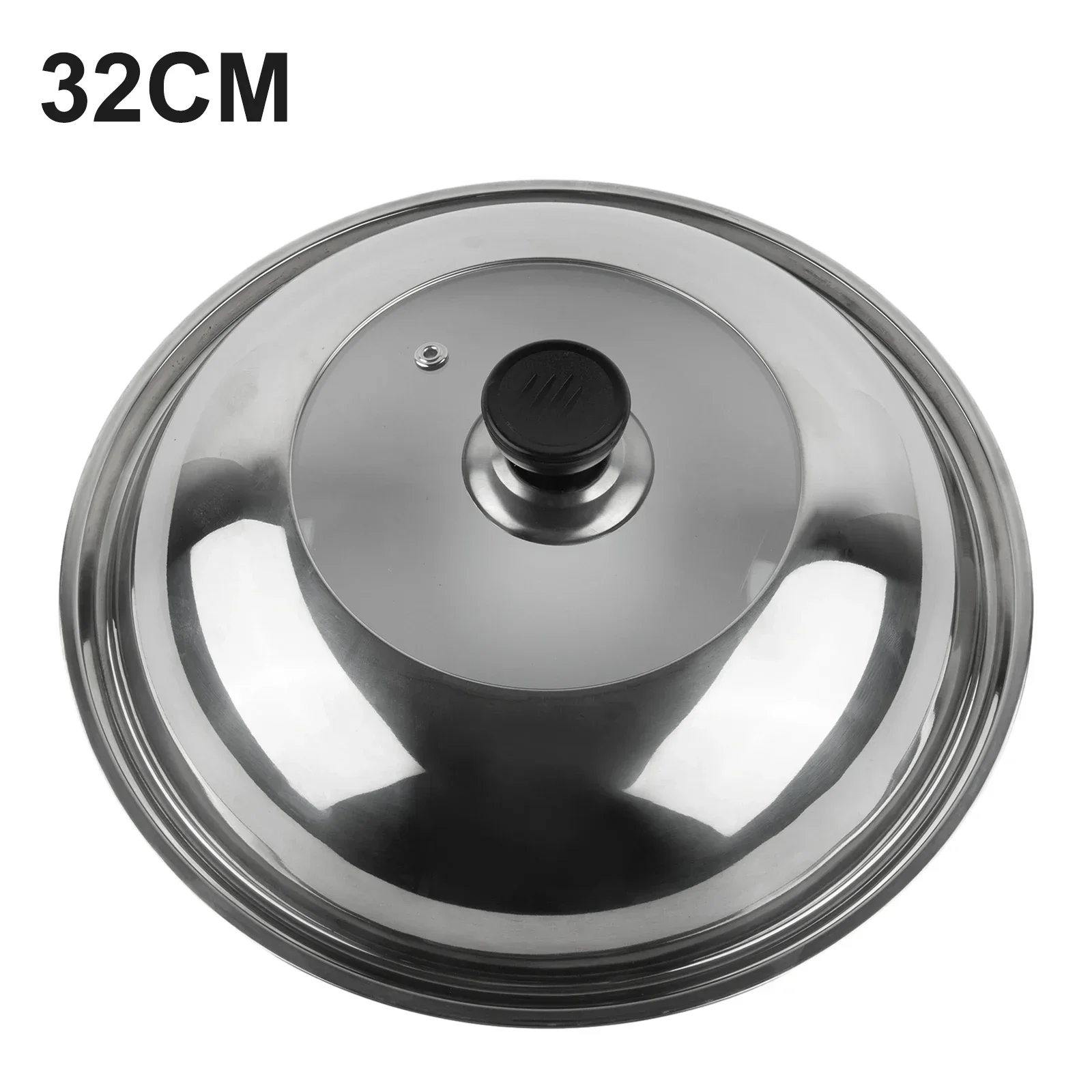 Wok Lid Pot Lid 28CM 30CM 32CM 34CM 36CM Kitchen Supplies Pot Visible Combined Wok Cover Combined Vegetable Cover glass pot lid,glass lid,wooden pot lid