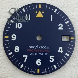 29mm Pilot's Watch Dial with Green Luminous, Available in Multiple Colors - MIYOTA DG (5)