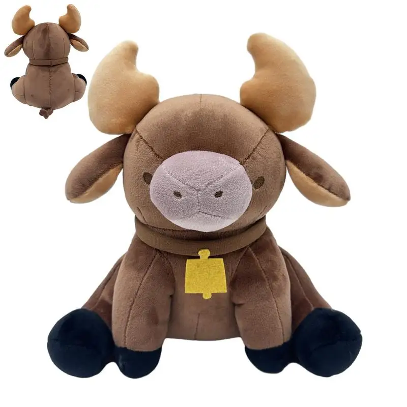 Stuffed Animal Calf Plush Soft and Cuddly Calf Plush Doll toys exquisite Huggable Cow Plushie Pillow kids Party Favor Supplies yard inflatable trampoline kids jumping castle 3 7x2 6x2 1m bounce house dual slide with blower kids birthday gift party favor