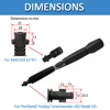 Replacement Car Washer Spray Lance Jet Water Spray Wand Spear Nozzle Tip Jet Lance for Karcher K2 K3 K4 K5 K6 K7 Pressure Washer 4