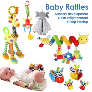 Baby Sensory Rattle Toy Set 1
