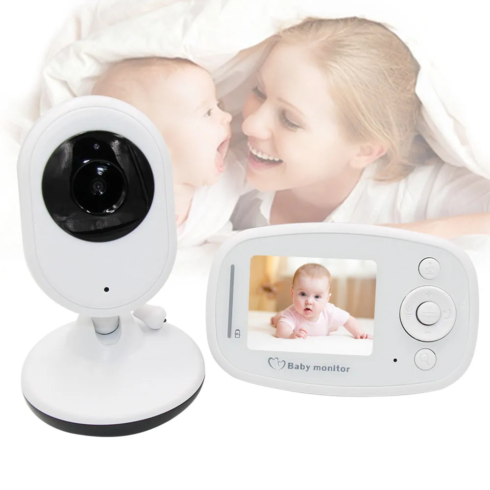 

Yumiki 2.4inch Wireless Baby Monitor Night Vision Camera Temperature Monitoring music two way audio communication