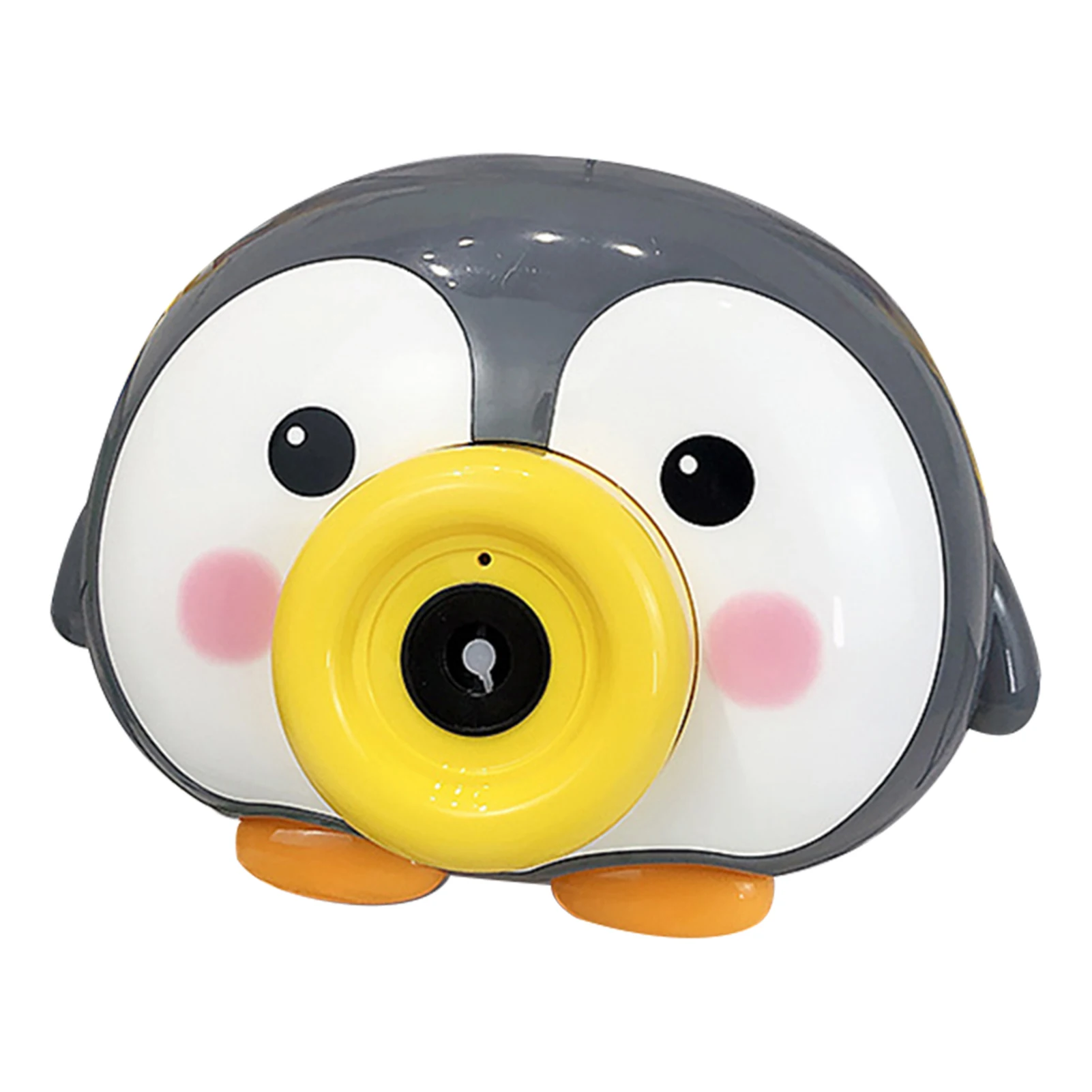 

Children's Electric Penguin Bubble Machine Piggy Automatic Bubble Blowing Camera Donut Bubble Toy