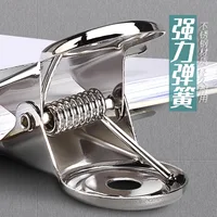 M&G 6PCS Silver Metal Paper Clips Set 19/29/38/51/64/76mm Folding Grip Clips Office School Stationery Supplies 4