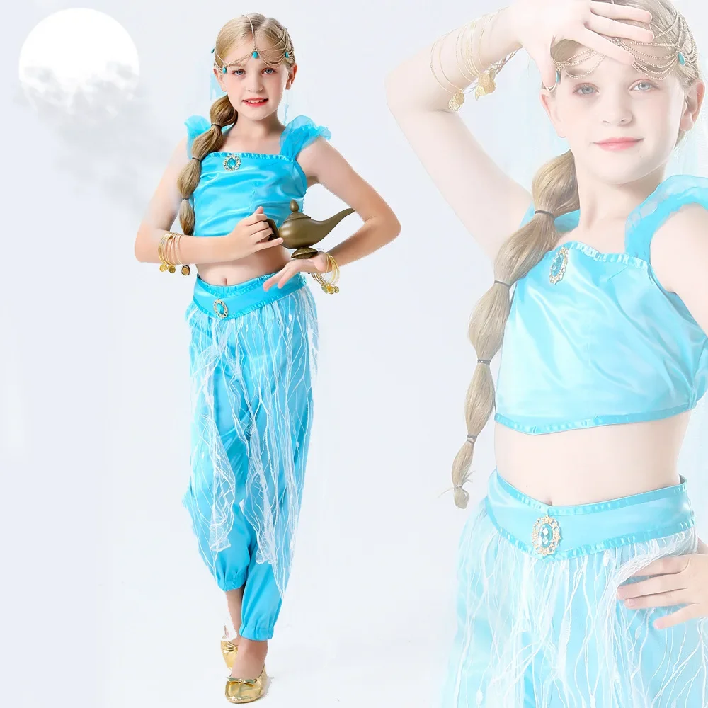 

Детский костюм принцессы жасмин для ролевых игр