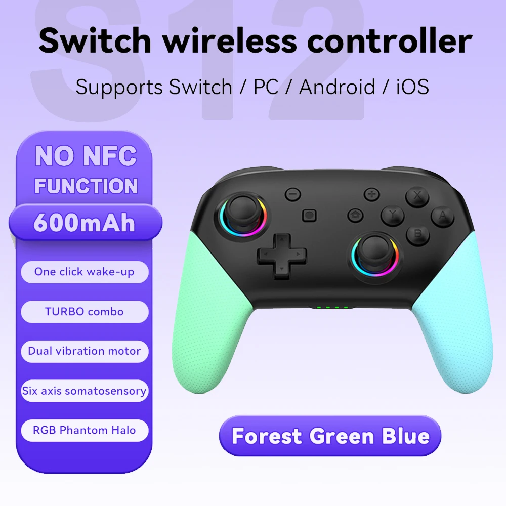 Controlador-inal-mbrico-para-Nintendo-Switch-OLED-Lite-PC-Gamepad-Pro ...