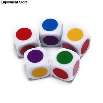 Caldo!! Gioco da tavolo sei lati colore bianco festa in famiglia divertente tavolo dadi giochi giocattoli educativi