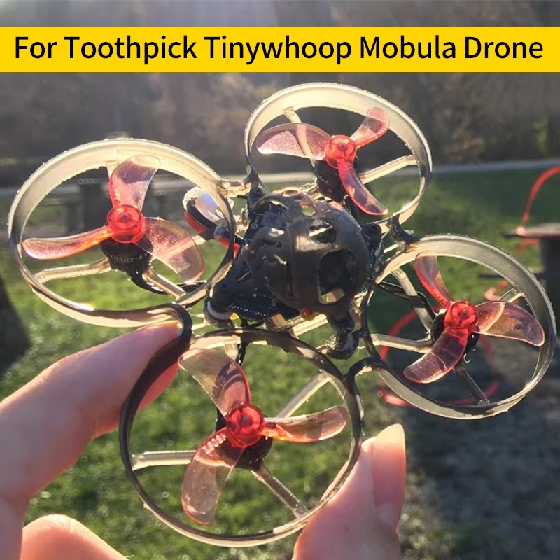 Gemfan 1608 RC FPV 프리스타일 Tinywhoop 이쑤시개 Mobula 드론 Whoop, PC 소품, 40mm, 3 블레이드 프로펠러, 1mm, 1.5mm, 12 쌍, 20 쌍
