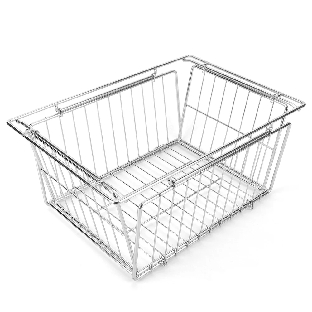 IGT Camping Drain Basket Table Panel Storage Basket Pots Bowls Plates Holder Basket for IGT Desktop Side Expansion Rack