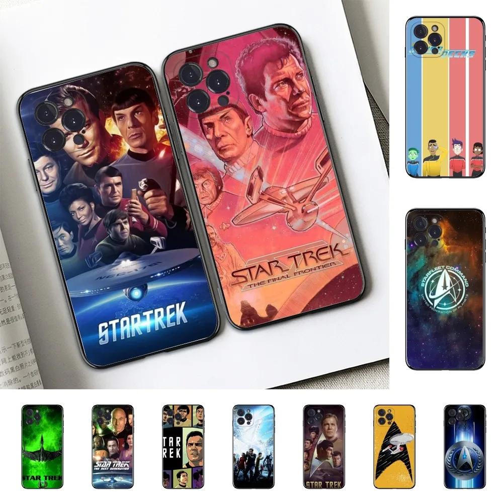 S-Stars T-Trek Phone Case For Iphone 15 14 11 12 13 Mini Pro Xs Max Cover 6 7 8 Plus X Xr Se 2020 Funda Shell