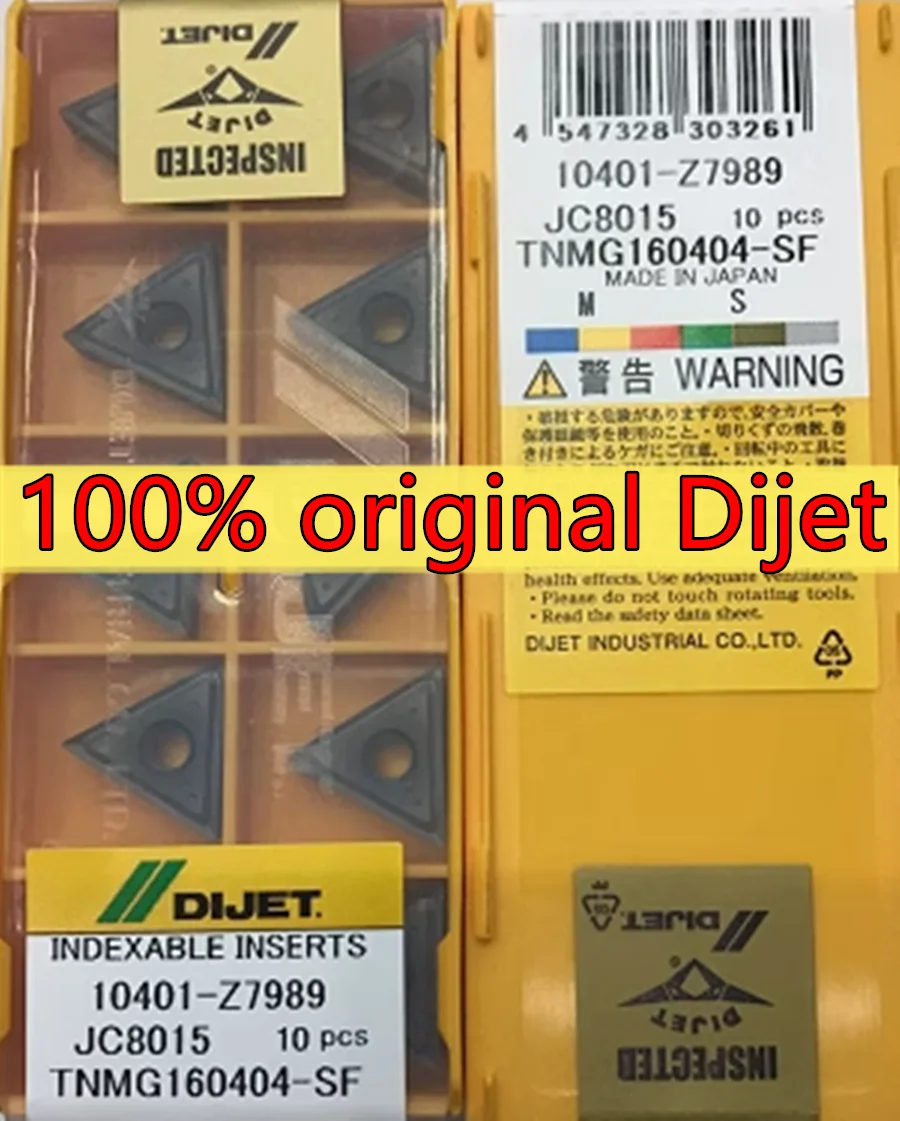 TNMG160404-SF TNMG160408-SF JC8015 100% 오리지널 Dijet..