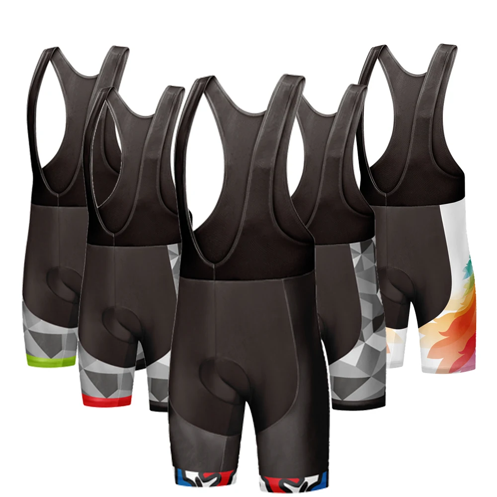 Outdoor men's cycling shorts bib 9D Gel Bike Mtb Shorts black Mountain Bicycle Cycling Shorts Men