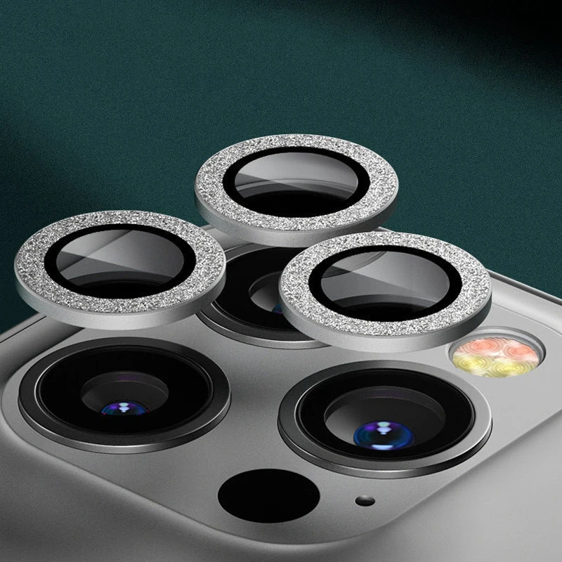 Elmas Kamera Lens Koruyucu Cam iPhone 11 12 13 Pro Max 12 Mini Kamera Metal Halka Kılıfı iPhone 12pro 11 pro_voghion.com