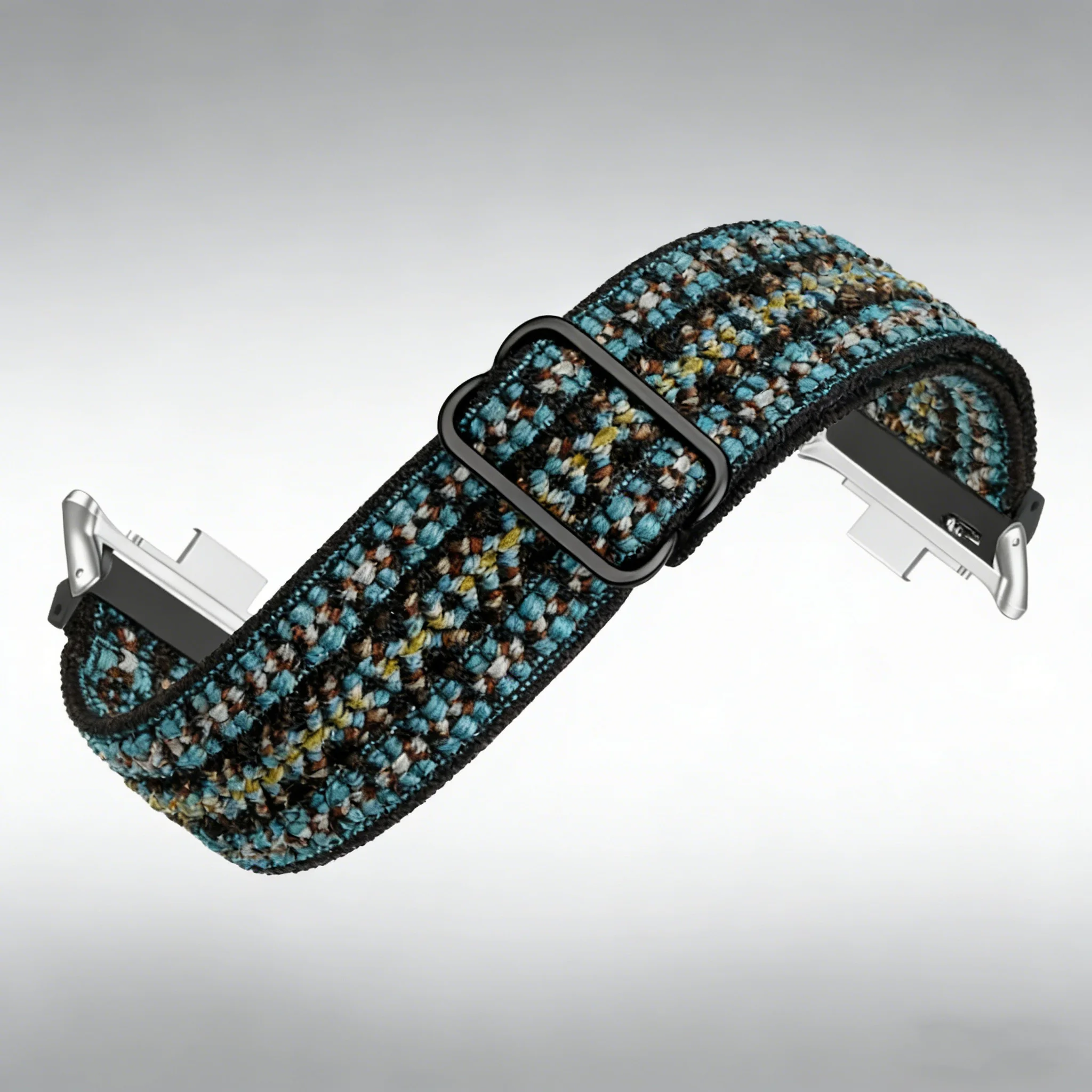 Elastic Nylon Solo Braided Watch Band Loop - Universal Replacement Bracelet