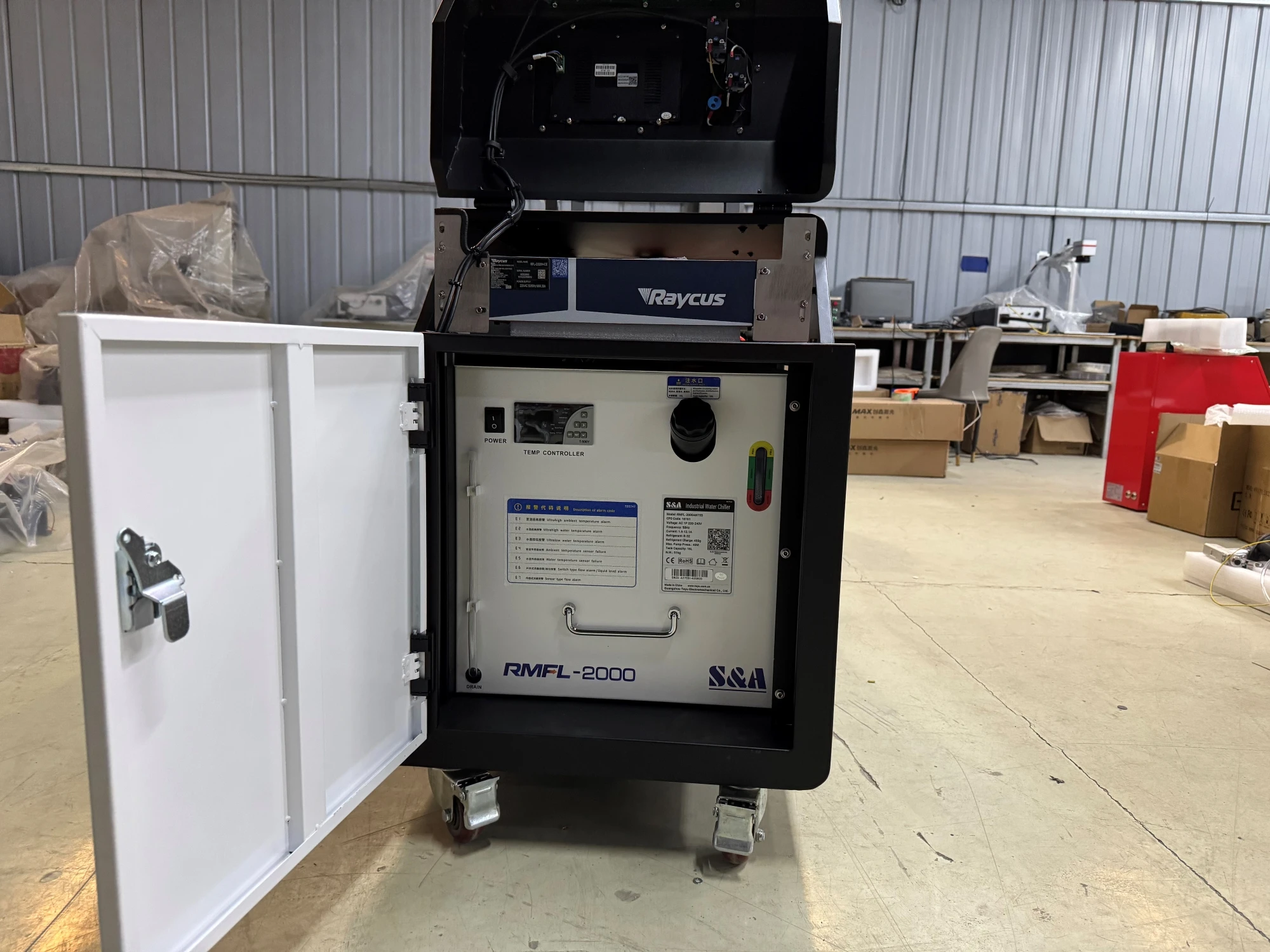 Handhold 1500w 2000w 3000w Welding Cleaning Cutting Soldering Machine Laser Welder 5