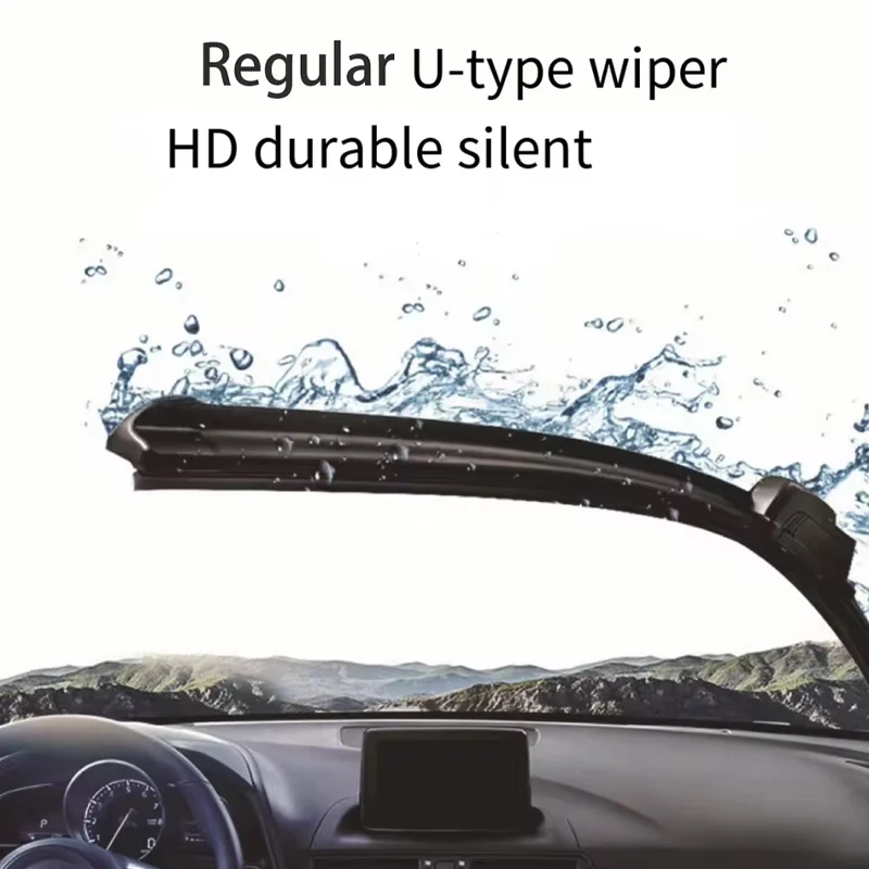 2PCS Wiper Blades Set Kit For Citroen Nemo 2008-2013 Front Windshield Brushes Windscreen Window Accessories 4