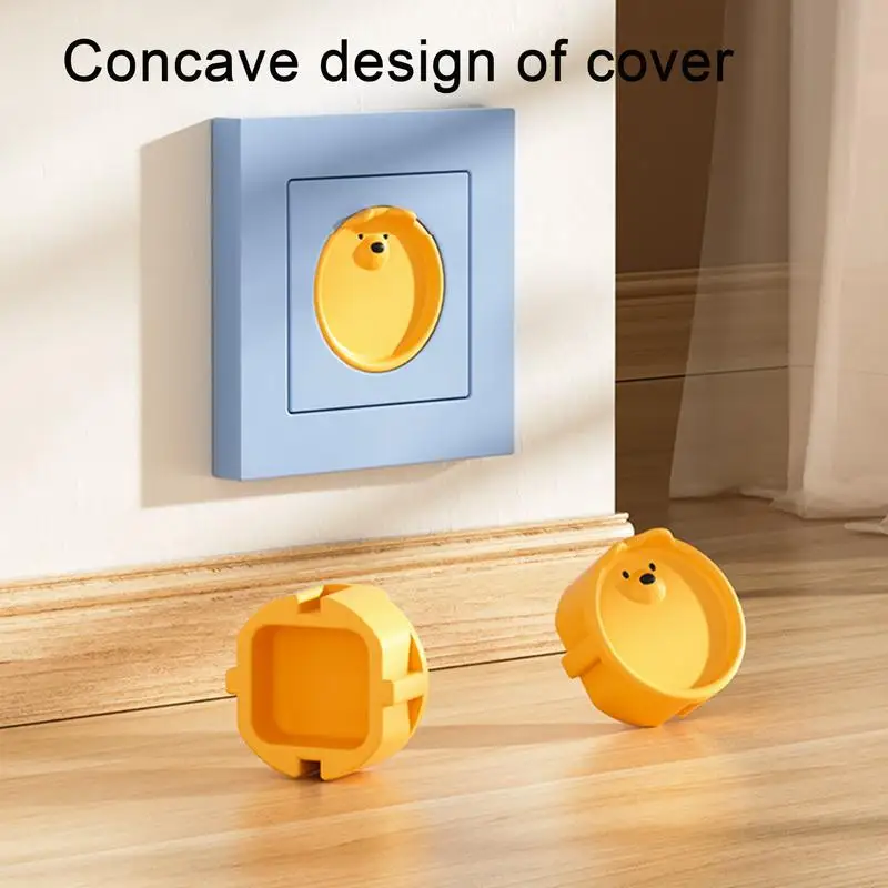 EU baby safety socket covers silicone electrical outlet protectors childproof plug protector for kid toddler protection 1pc