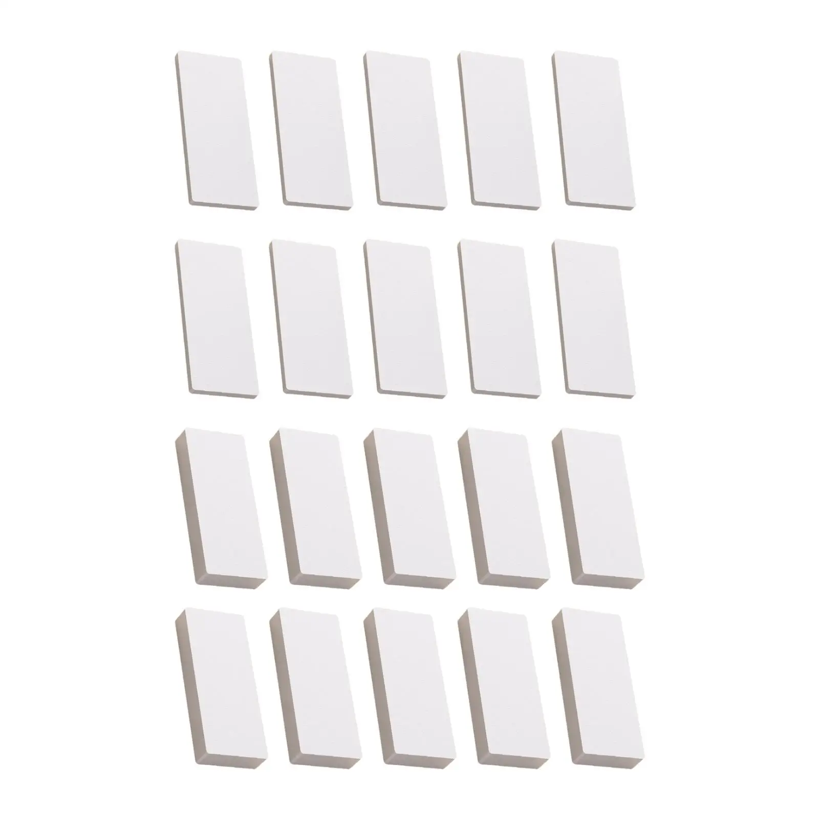 20 Pieces Headboard Stoppers Bed Stoppers Multifunction 10 Thin and 10 Thick Pads Furniture Pads Wall Protector for Bed Frame