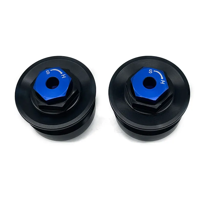 Adjustable Fork Bolts Preload Fork Caps Fit for Suzuki GSXR600 GSXR750 2006 2007 2008 2009 2010