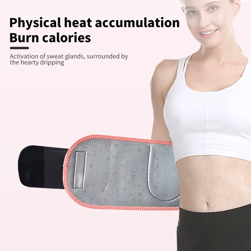 Premium Waist Trimmer & Trainer Belt for Men and Women-Sweat-Enhancing Slimming Wrap for Stomach, Adjustable Fit