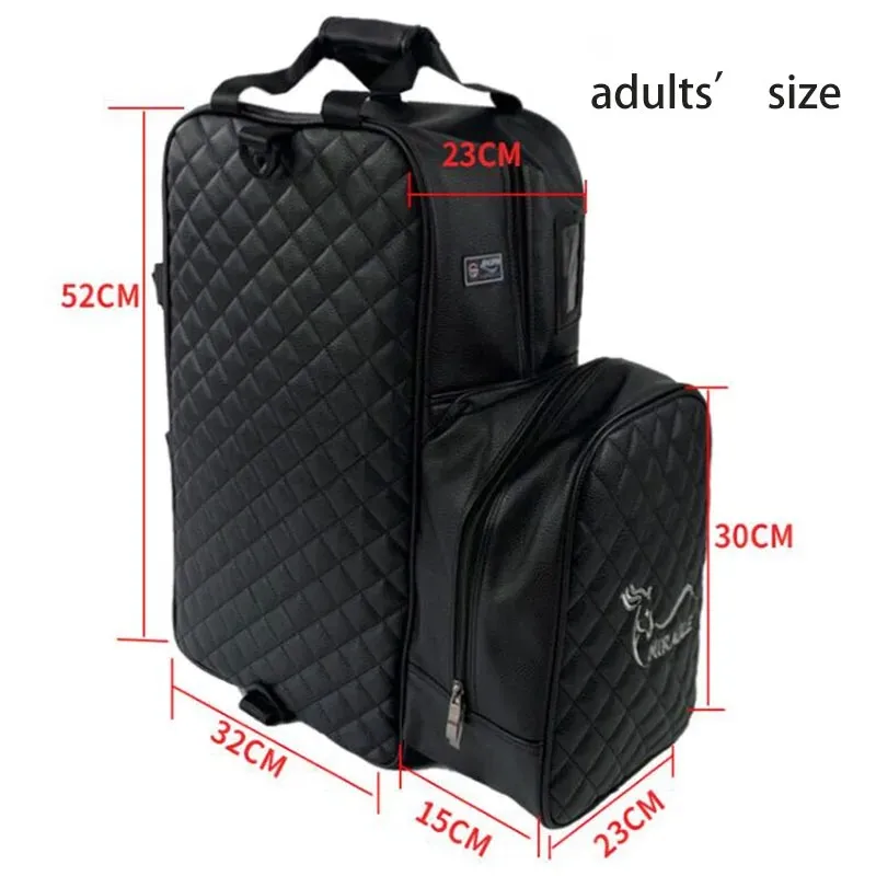 New Professional Equestrian Equipment Bag Horse Riding Boots Carry Bag Portable Durable PU Backpack with Helmet Compartment 5