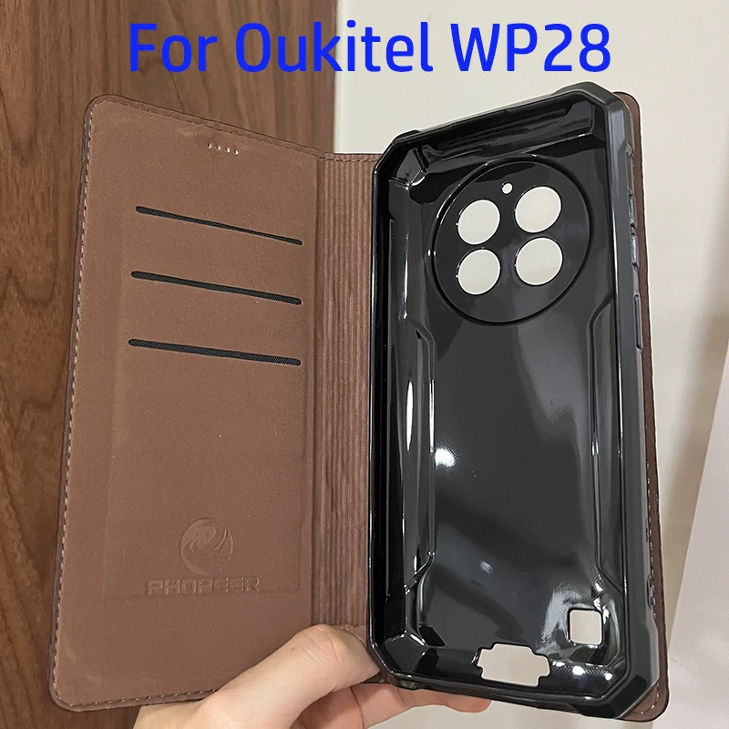 COQUE Custodia Portafoglio Con Texture Per Xiaomi Redmi Note 13 Pro | Flip In Pelle Con 3 Slot Carte E Supporto | Nero - 2