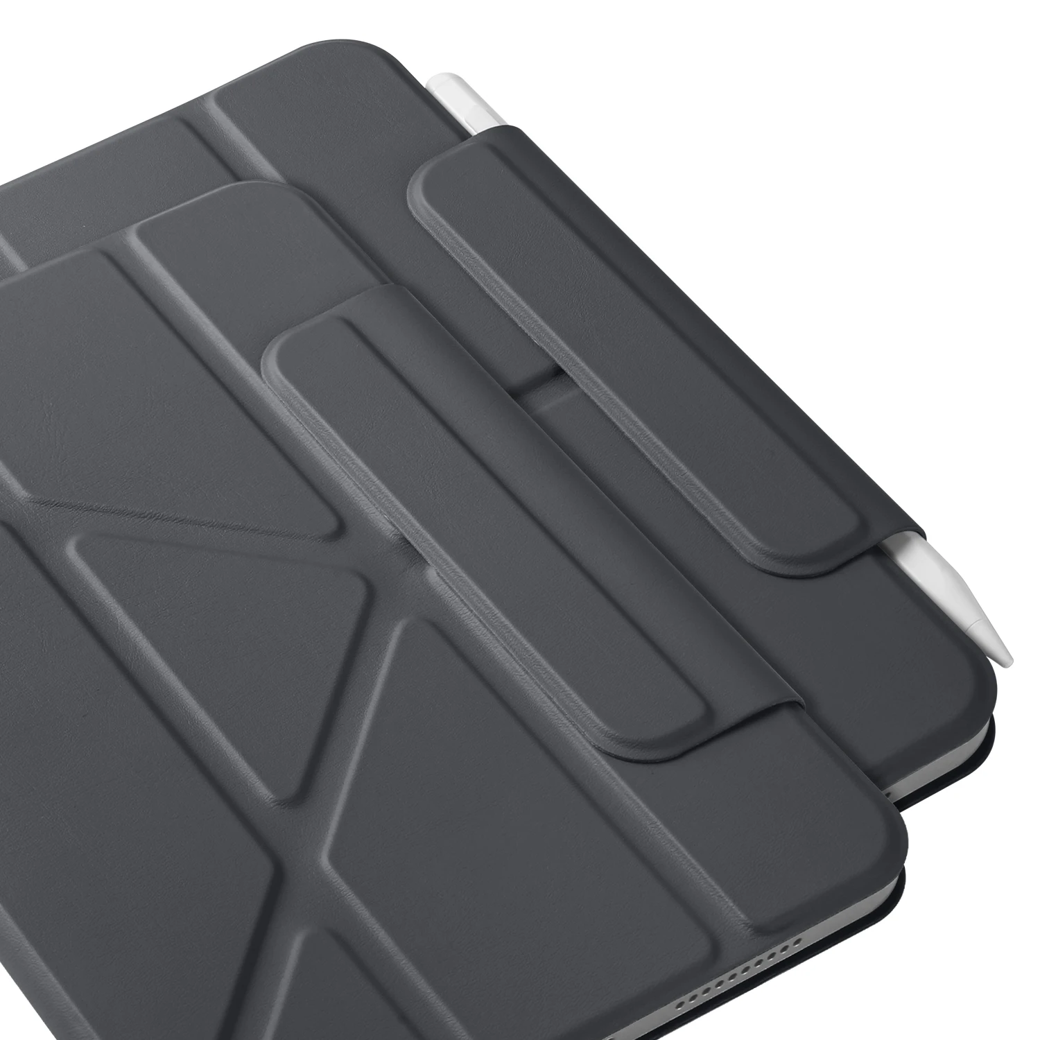 Magnetic Detachable iPad Case with Versatile Stand Design