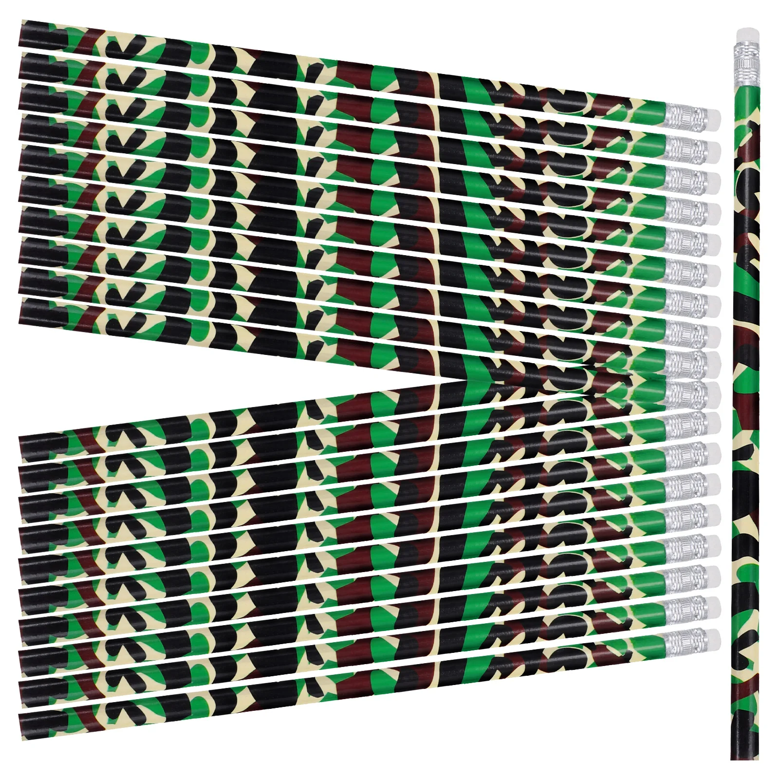 

50 pcs Camouflage Pencils Pencils Party Decorations Pencils for Students