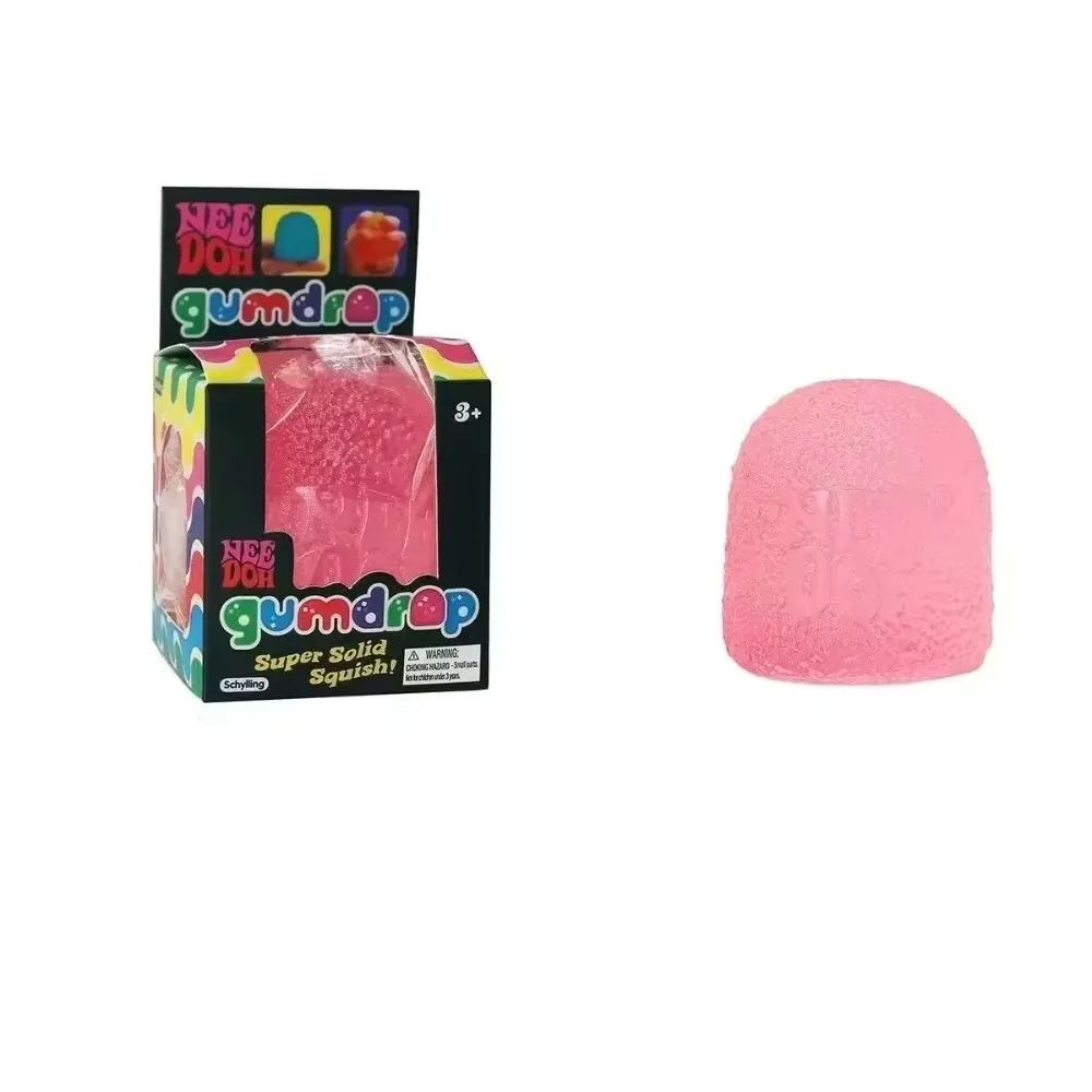 Nee Doh Nice Cube Stress and Anxiety Relief Toy - Soft Squeeze Sensory Soother