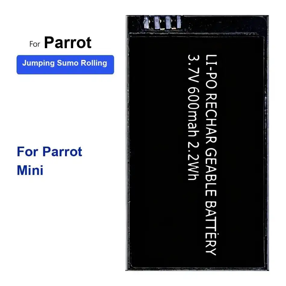 Batterie Drone 600mAh Jumping Sumo Rolling pour Parrot Mini