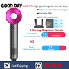 1 Pcs Super Negative Ion Hair Dryer Professional Leafless Hair Dryer Constant Temperature Negative Ion Hair Dryer for Home Use ﻿ 1