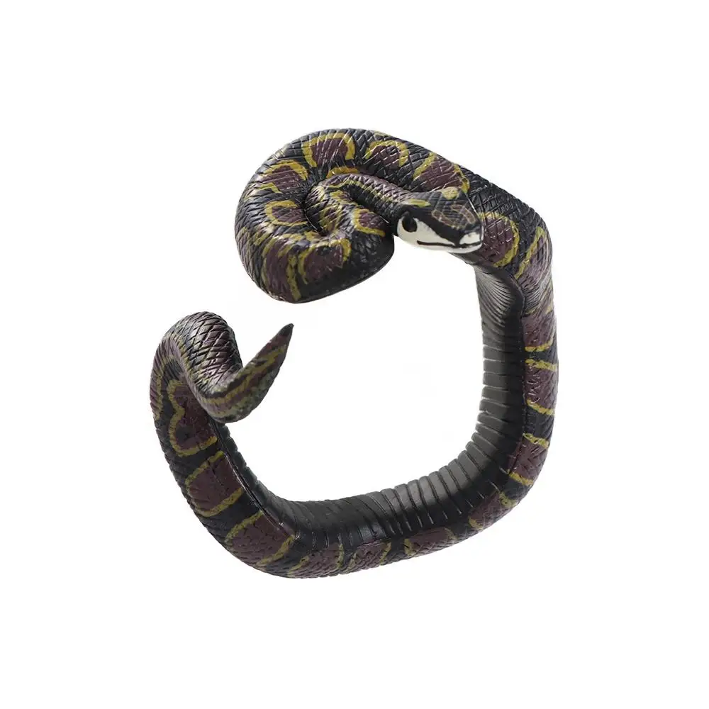Punk Fun Prank Gift For Friends Animal Model Python Simulation Animal Model Snake Tricky Toys Snake Bracelet Animal Bangles
