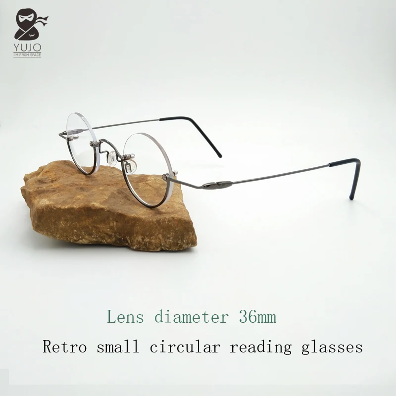 Lunettes de Lecture Rondes Vintage Marron Ecailles Letta-Dioptrie 3,5