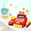 Simulation Supermarket Cash Register Game Toy Electronic Pretend Play House Toys Lighting And Sound Effects Toy for Kid Birthday 3