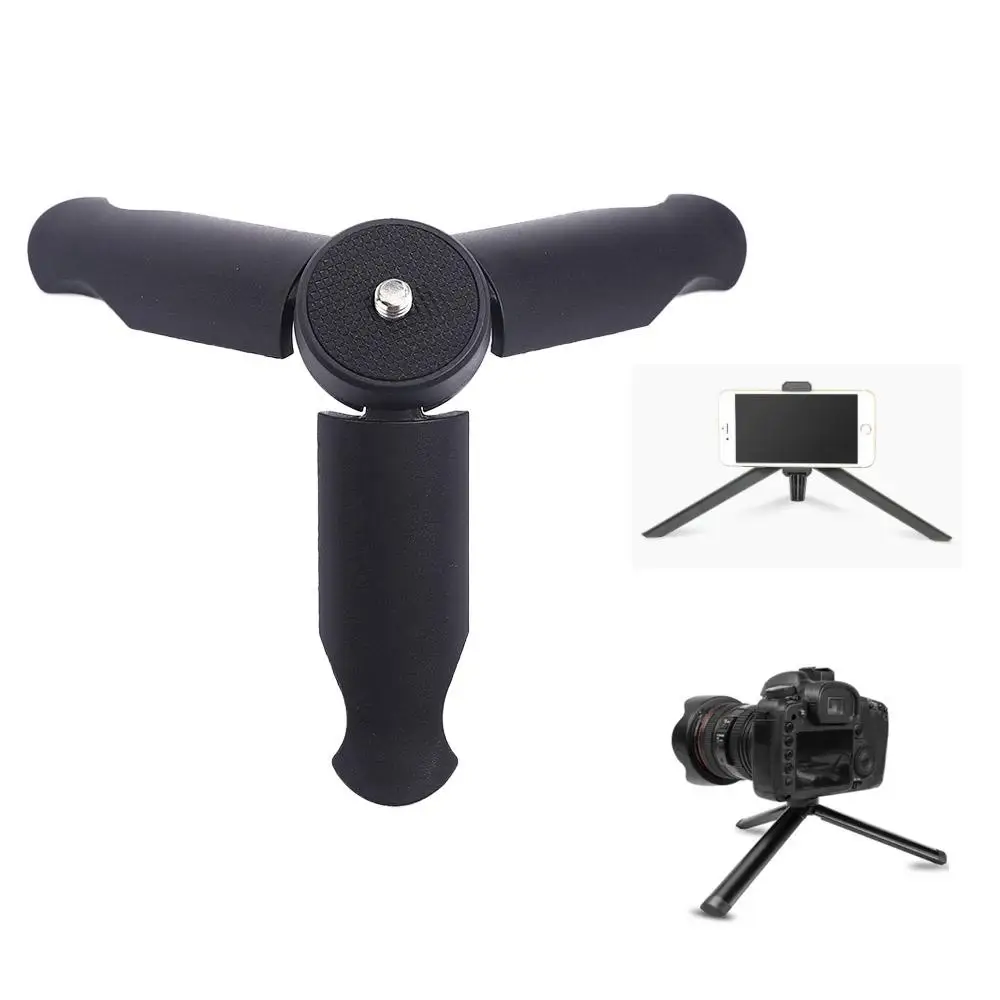 

Portable Gopro Mini Desk Stand Tripod Mobile Phone 1/4 Screw Action Accessories Camera Phone Gimbal Vlog Handle Tabletop Tripods