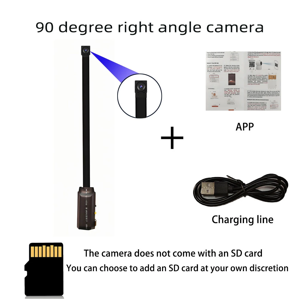 90 degree camera
