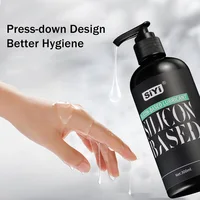 120 ml/300 ml Gleitmittel auf Silikonbasis mit Presspumpe, langlebiges, fadenförmiges Analgleitmittel, geeignet für den Badezimmer- und Unterwassereinsatz 5