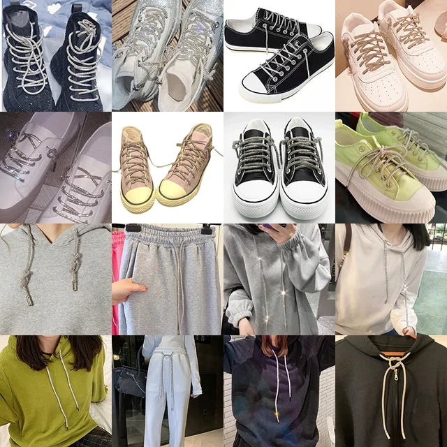 Cordoncino Con Paillettes Glitter Argento 6mm X 225cm - Per Fai Da Te, Matrimoni E Decorazioni - Foto 11