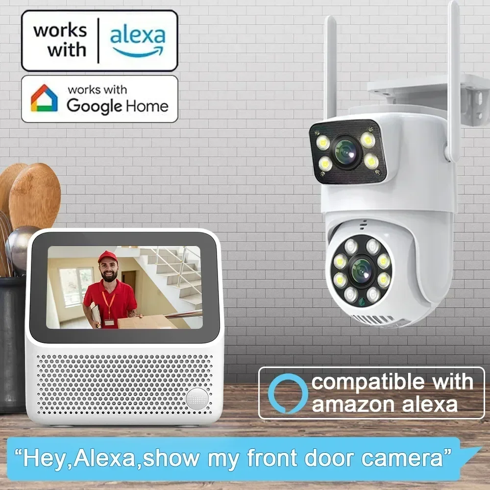 Рисунок 6 - Камера видеонаблюдения с двойным объективом