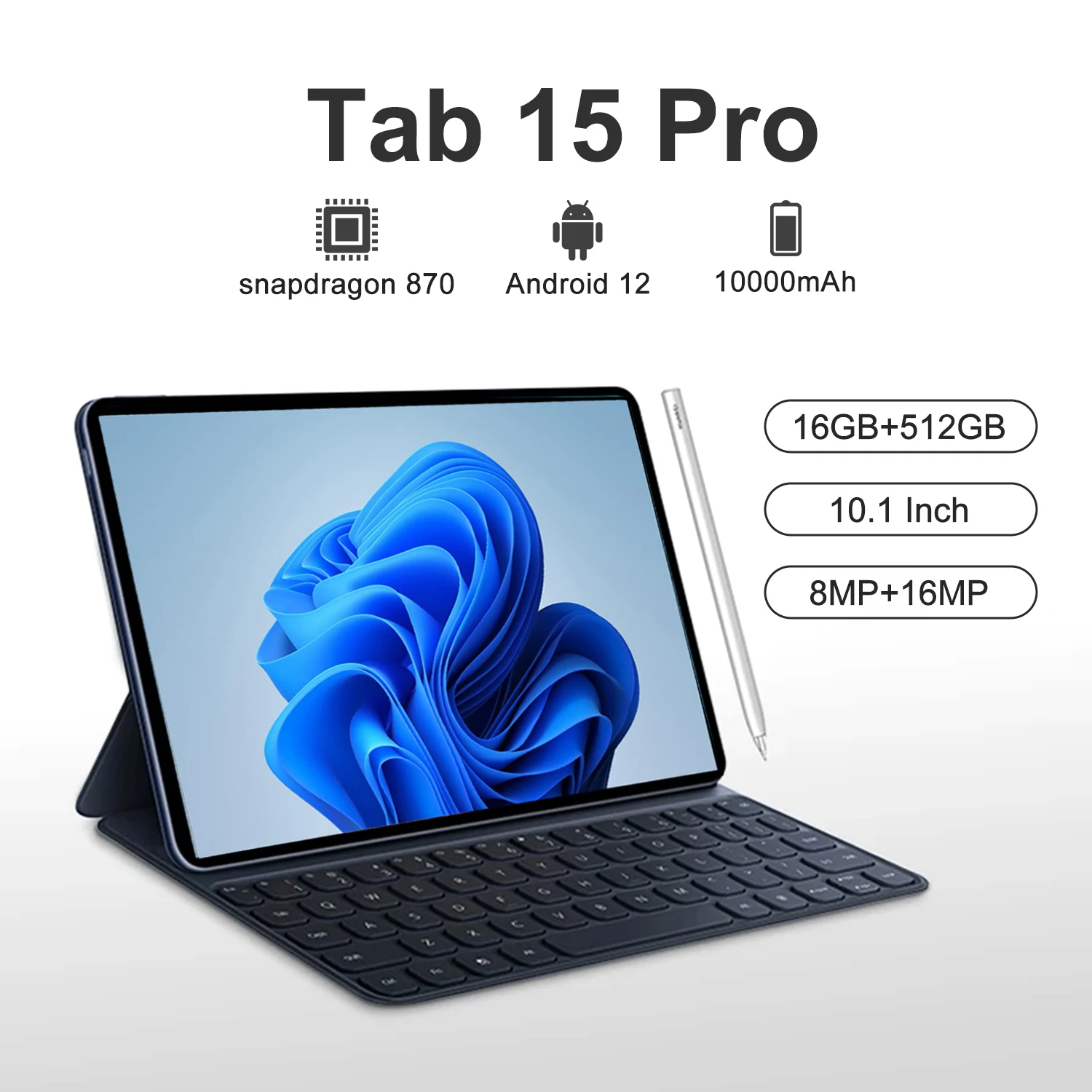 Tablet-Vers-o-Global-Tab-15-Pro-Android-12-Snapdragon-888-PC-10-1-16GB ...