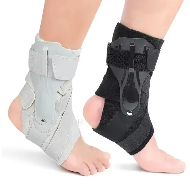 Ankle Brace for Sprained Ankle Support with Side Stabilizers for Men Women Ankle Splint Stabilizer Recovery Tendonitis Health 4