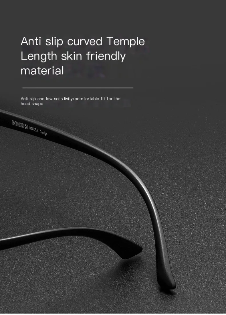 60mm Linse breites Gesicht Design tr90 Brille Männer Brillen Myopie Hyperopie Okulos quadratischen Stil optisch – Detail 6