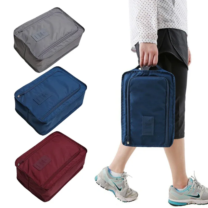 Sacs à chaussures pliables étanches voyage rangement grande capacité multifonction organisateur chaussures portable