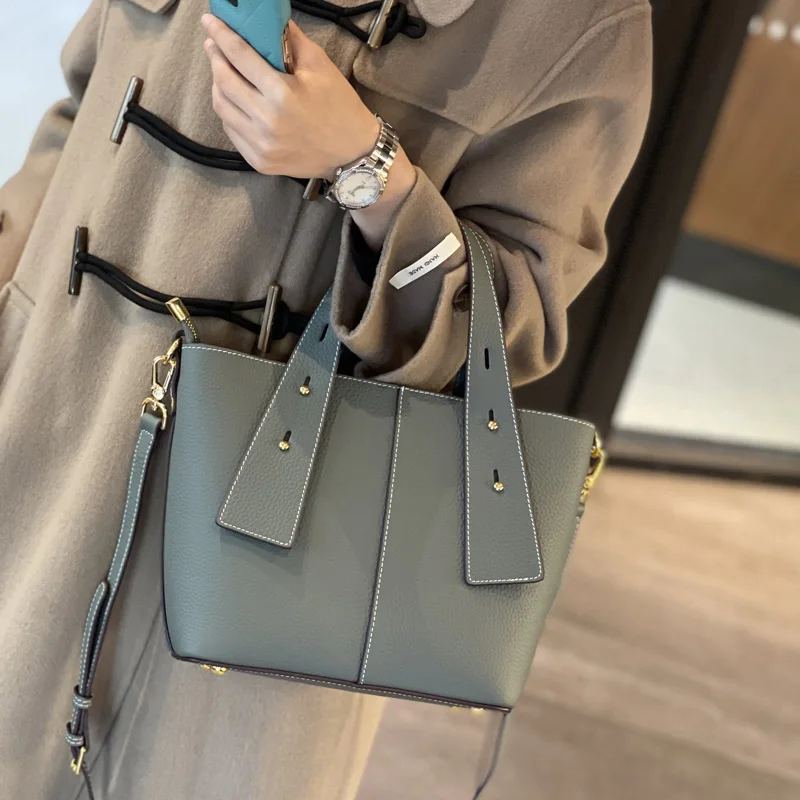 Leather Tote Les Second Mini Crossbody Bag Multi Level In