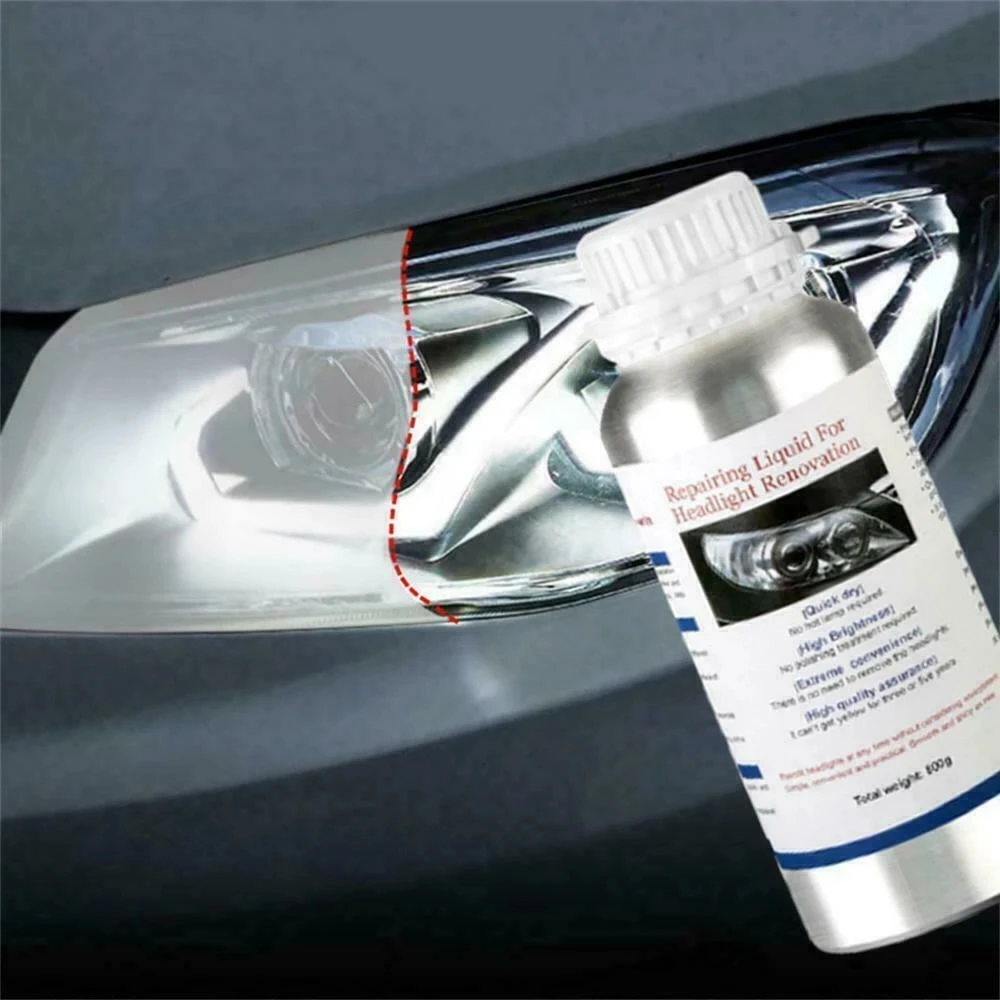 Polish Headlight Chemical Polishing Kit Headlight Liquid 800ml Polymer