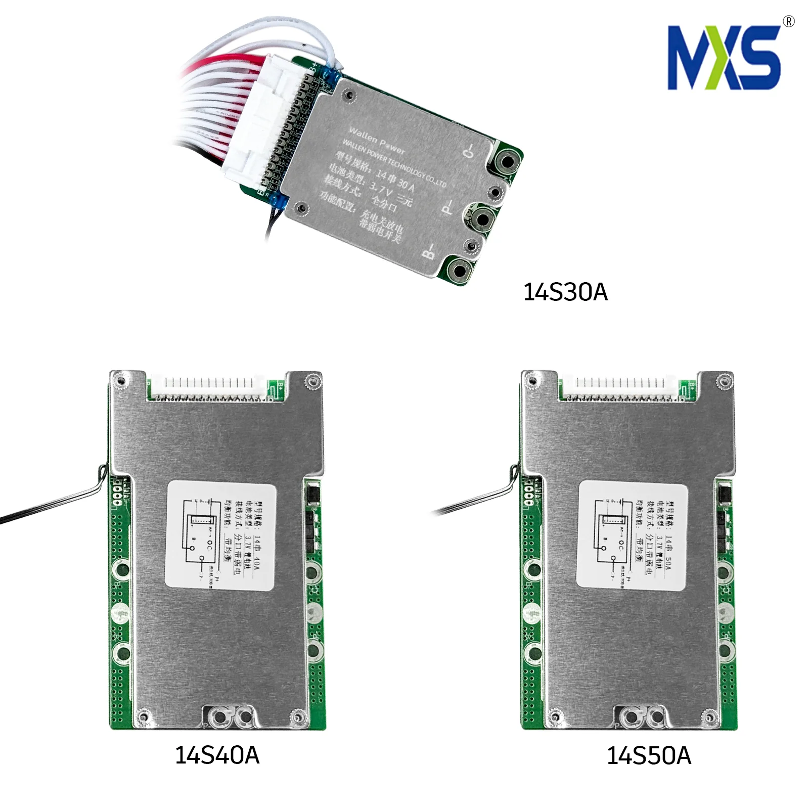 High-Performance Lithium Battery Management System for E-Bikes and Scooters with Adjustable Protection Board Options