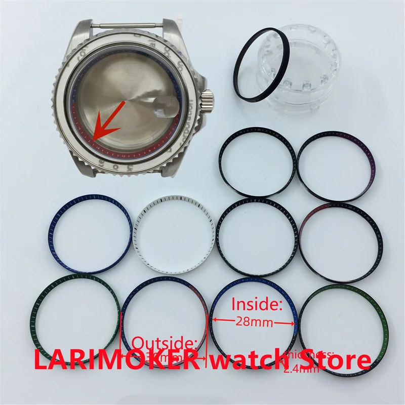 SKページ 30mm*28mm*2.4mm Chapter Ring Two-color GMT/ Monochrome