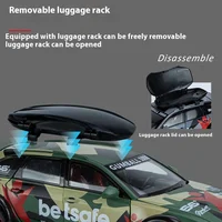 Alloy car model ornaments Audi RS6 modified version sound and light 6 door opening and return toy wagon music model ornaments 2